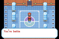 Defeated ELITE FOUR LORELEI